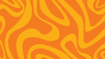 Orange yellow abstract liquid background vector