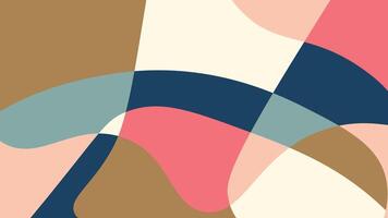 Abstract smooth waves background vector