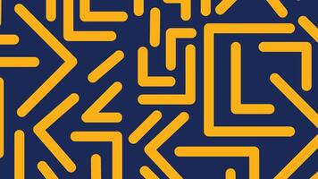 Mustard yellow line background vector
