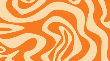 Cream orange abstract line background vector