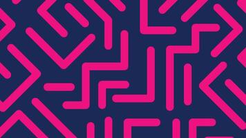 Magenta abstract arrow background vector
