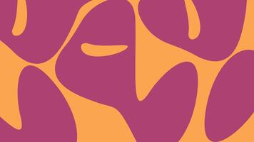 Purple and orange form background vector