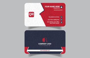 Creative Decorative Business Card Template Design vector