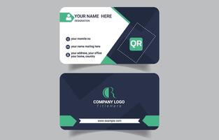 Stylus Trendy Business Card Template vector