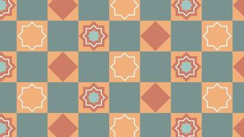 Abstract retro waves background vector
