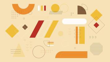 Light Beige Retro Graphic Background vector