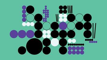 Bright circular design background vector