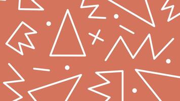 Geometric triangle line abstract background vector