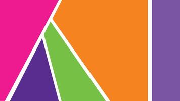 Colorful abstract maze background vector
