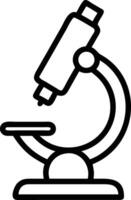 Microscope science laboratory equipment image vector