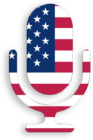 americano bandera audio icono 4to de julio Estados Unidos independencia día veteranos día png