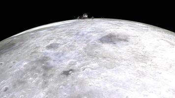 astronaut relics on moon surface video