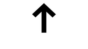 arrow animation straight up left right bottom direction looping animated video