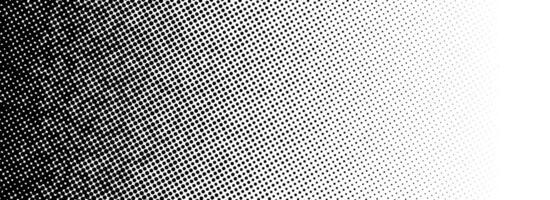 Grunge halftone gradient texture. Black pixelated backdrop. Weathered grit noise background. Damaged glitched print overlay. Fading gritty sand wallpaper. Merged texture template surface vector