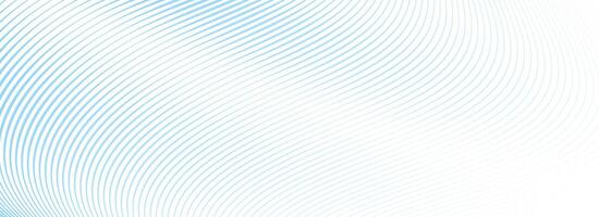 Abstract blue wave line background. Light blue dynamic dash stripe texture. Warped and curved lines wallpaper for tech design template, presentation, brochure, leaflet, booklet. vector