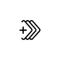 Add Animation Sequence Icon vector