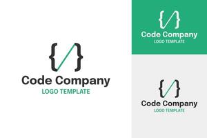 Coding development logo design template symbol illustration vector