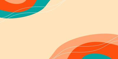 Abstract colorful background free copyspace area. Trendy design for banner, poster, web vector