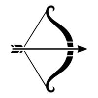 Powerful Archer Form With Bold Clean Lines vector