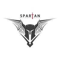 Knight Logo Featuring Sword and Helmet for Medieval Battle Style vector
