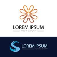 Business consulting logo concept with modern style and professional graphic vector