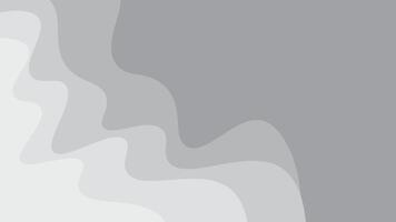 Paper cut gray background with waves. Gray papercut background for presentation, cover, banner, website template vector