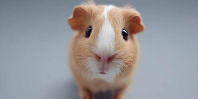 guinea pig is looking at the camera photo