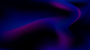 Smooth abstract background with dark tones black and glowing blue purple neon waves perfect for luxury designs, invitations, posters, and packaging, Elegant and versatile for any creative project vector