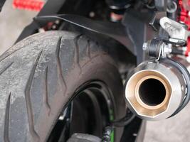 Motorcycle maintenance tips garage workshop how-to guide mechanical environment close-up view practical knowledge for riders photo