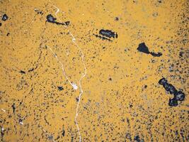 Abstract yellow textured surface urban setting photography visual art close-up inspiration for creativity photo