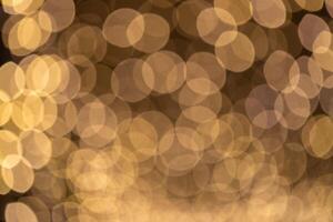 Bokeh lights creating a dreamy atmosphere indoor event abstract photography warm ambiance close-up visual serenity photo