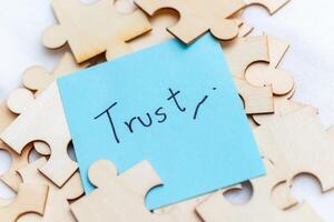 Building business trust the importance of trust in corporate success office environment visual content inspirational viewpoint photo