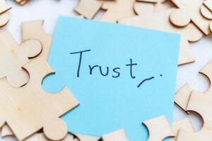 Building trust in business relationships understanding the role of trust in corporate environments office conceptual focus photo