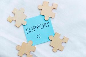 Support strategies for business growth office environment visual content collaborative mindset empowering concepts photo