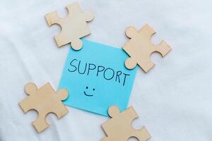 Support strategies for business growth office environment visual content motivational concept engaging viewpoint photo