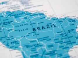 Exploring brazil's amazon basin a detailed map overview and insights on nature photo