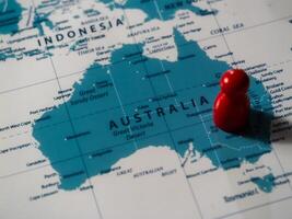 Navigating australia educational map overview for travel planning and geography photo