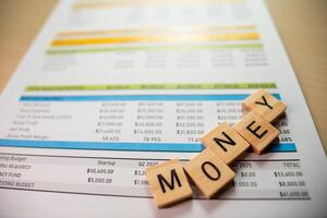Business success through budget planning an organized and analytical financial approach photo