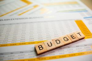 Office setting budget strategies analytical approaches for business growth planning photo
