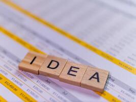 Visual concepts for entrepreneurial workspaces inspiring business idea generation photo