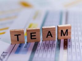 Building business success team collaboration in the office workspace environment photo