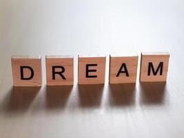 Inspiring dreams creative space minimalist design close-up aspirational concepts photo