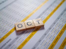 Monthly budget insights detailed october financial overview and business context report photo