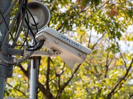 Surveillance camera technology enhances security in urban areas informative image clear view photo