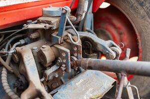 Heavy machinery in agriculture engineering insights from rural settings and operations photo
