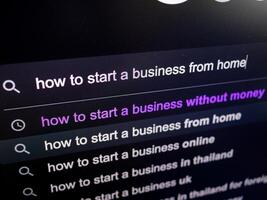 Starting a business from home tips online resources and strategies for success photo