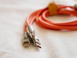 Indoor workshop connecting cables insights into technology applications and innovation photo