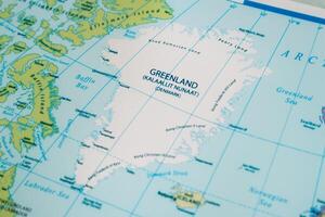 Exploring greenland aerial map and educational insights into arctic geography photo