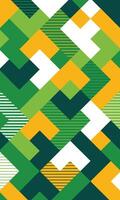 Colorful geometric pattern design vector
