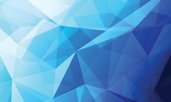 Blue geometric pattern design vector